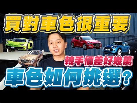 車子顏色選擇